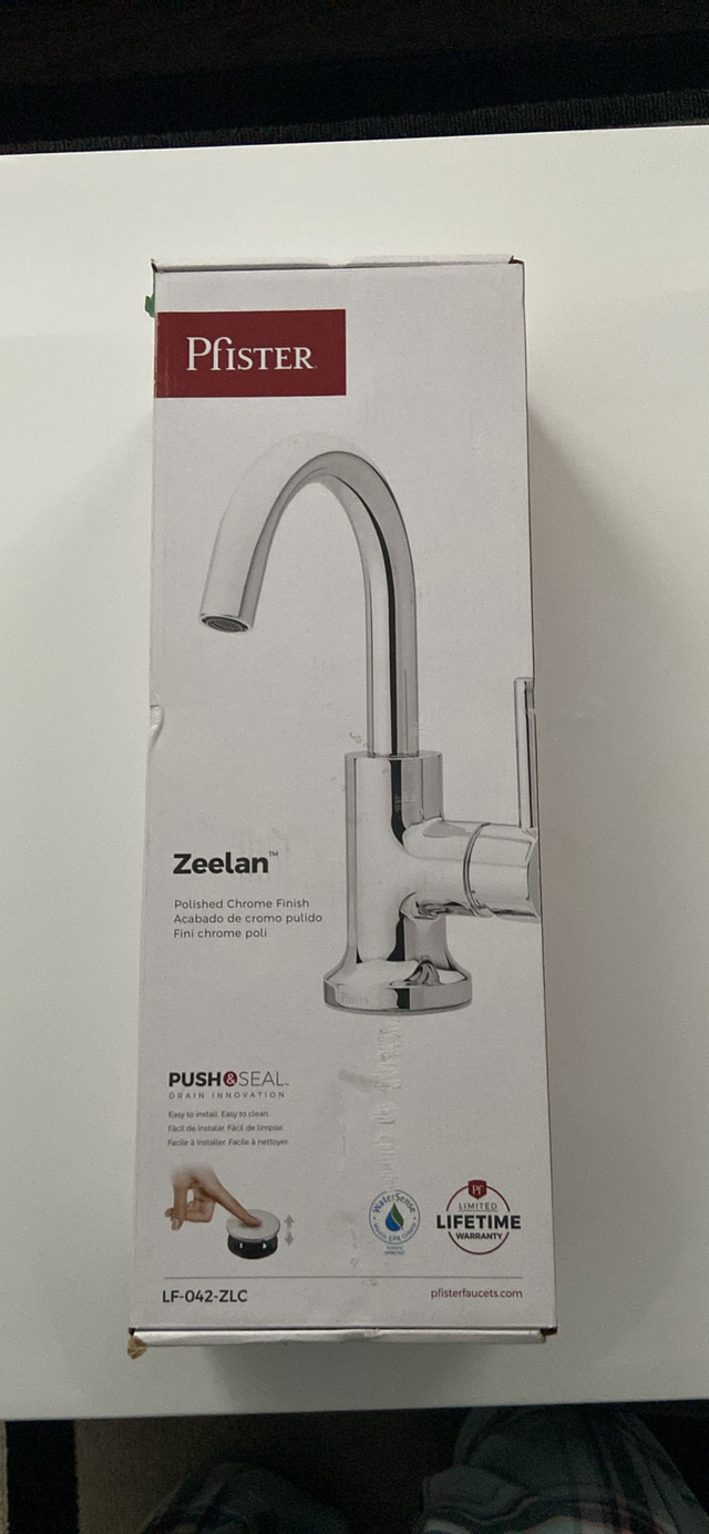 Pfister Zeelan Polished Chrome Bathroom Faucet BRAND NEW IN BOX in Bathwares in Mississauga / Peel Region
