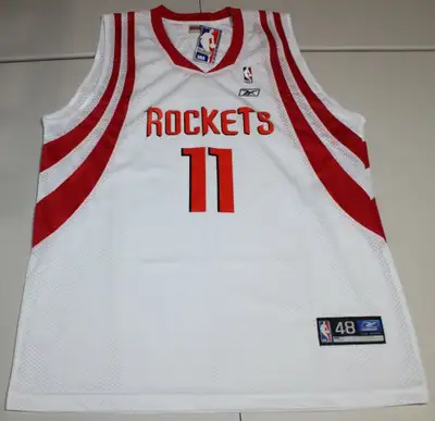 NBA Houston Rockets Yao Ming #1 Jersey Sz: 48 Reebok White NWT, View more