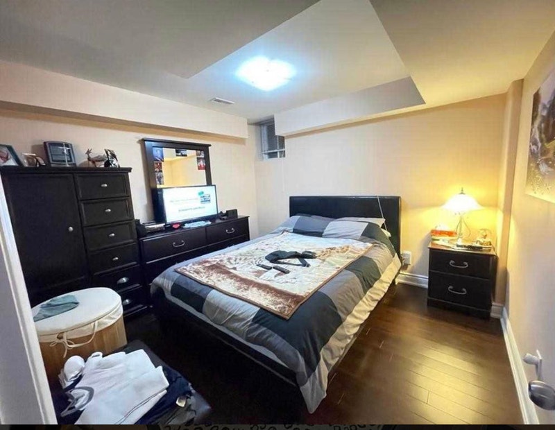 A spacious onebedroom in a twobedroom basement apartment with Long