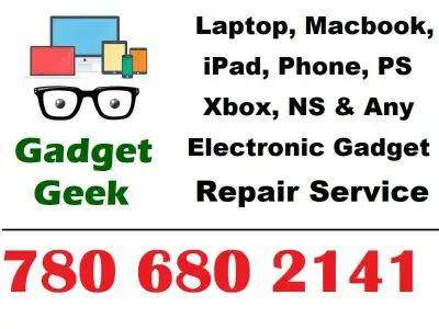 Computer, Surface Pro, Chromebook, Nintendo, Xbox, iMac Repair, View more