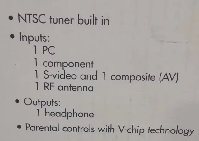 TV for RV / Boat / Kitchen, Dual power - $40 in TVs in City of Toronto - Image 4