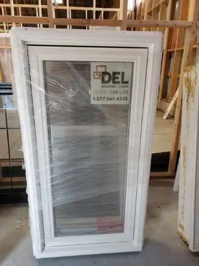 24" x 48" White 1 1/4" brickmould #181