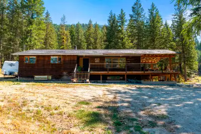 Nestled on a tranquil, private road, this cozy family home offers a perfect retreat on nearly 13 acr...