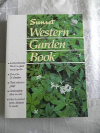 SUNSET - WESTERN GARDEN BOOK - GOOD CONDITION - 592 PAGES