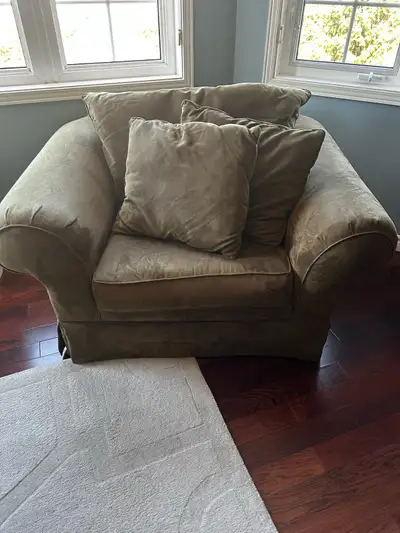 Armchair oversized-like new, View more