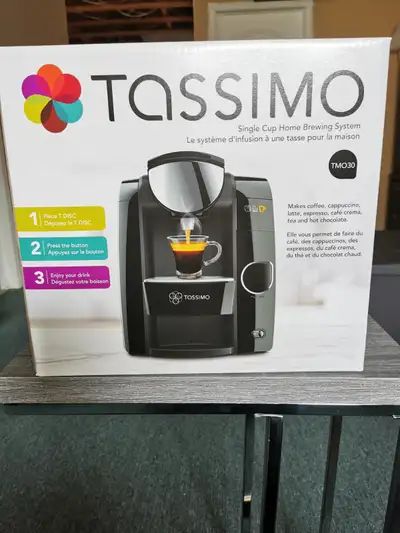 CAFETIÈRE TASSIMO NEUVE JAMAIS SORTIE DE LA BOITE