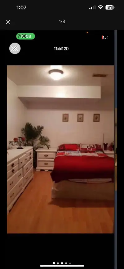 Private room for rent