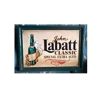 John Labatt Classic Special Extra Aged Wooden Bar Sign