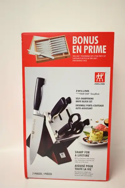 Zwilling Four Star 7 Piece with BONUS STEAK SET Brand New in box, View more
