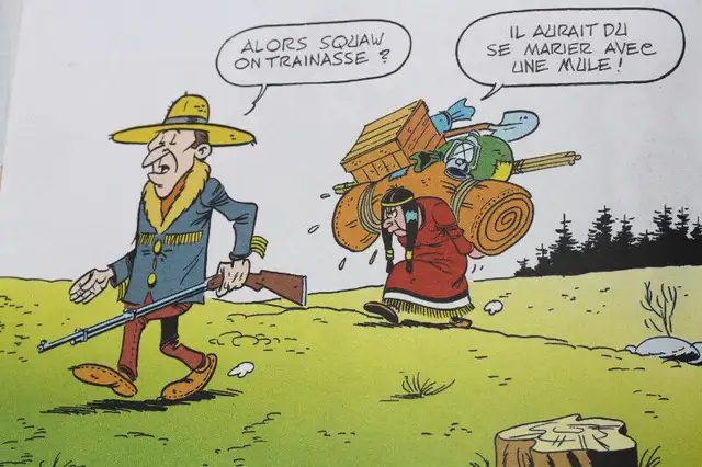 Livre de lecture pour enfants lucky luke sur les trappeurs.. in Comics & Graphic Novels in Laval / North Shore - Image 4