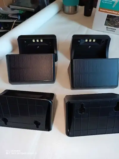 Illuminate your outdoor spaces with this set of six solar-powered lights, perfect for adding a touch...