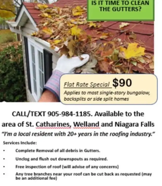 Gutter Cleaning / Eavestrough Cleaning62864355178369120