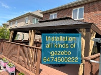 gazebo installation  Oshawa / Durham Region Toronto (GTA) Preview