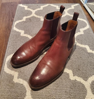 Carlos Santos mens Chelsea boots, UK9/US10, made in Portugal, View more