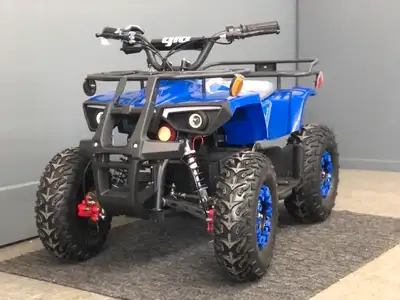 ATV Électrique pour Enfants - GIO Torpedo Bleu L'Aventure en Toute Sécurité pour Votre Enfant Offrez...