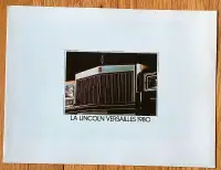 1980 LA LINCOLN VERSAILLES AUTO BROCHURE FOR SALE