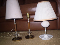 misc. items:  lamps, baskets, containers