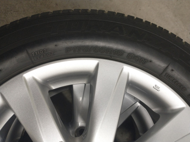 2015 Prius C Rims and Tires in Tires & Rims in Kawartha Lakes - Image 3