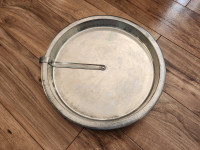 VINTAGE metal cake baking pan (with release slider)