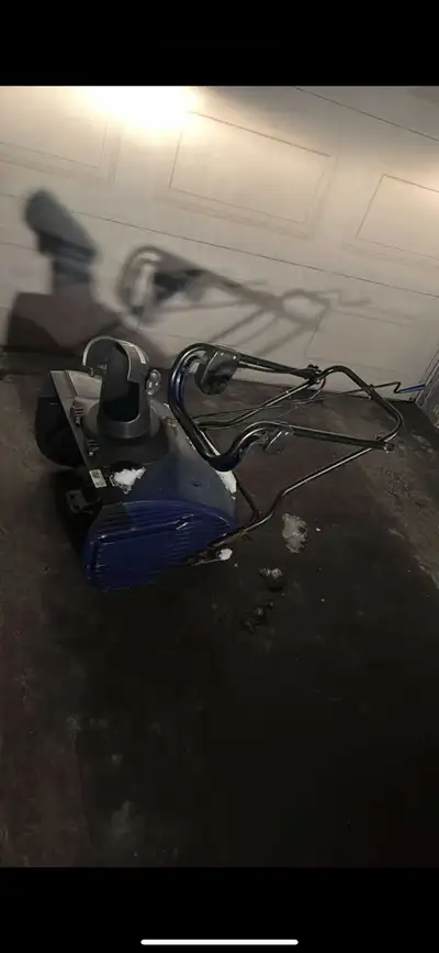 Corded snow blower machine You need to replace the part that spins the machine Other than that the m...