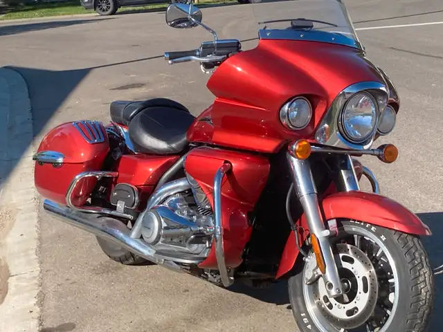 2010 Kawasaki voyager 1700 cc in Street, Cruisers & Choppers in Red Deer - Image 4