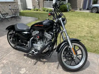 2012 Harley-Davidson Sportster XL883L SuperLow – 20,322 km – Custom Parts – Excellent condition and...