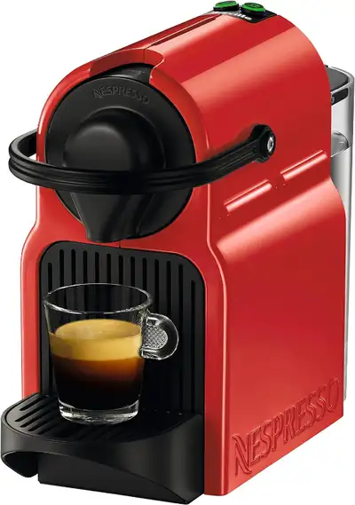 Nespresso BEC120RED Inissia Espresso Machine by Breville, Red, View more