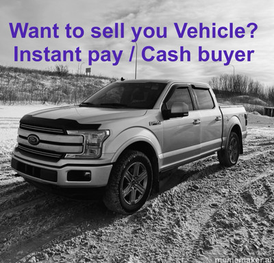 Want to sell you vehicle?