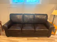 3 PIECE LEATHER COUCH SET