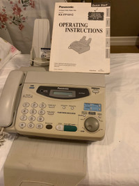 Panasonic  Plain paper Fax with Phone.