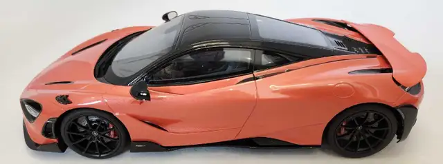 McLaren 765 LT Orange 1:18 Resin GT Spirit GT327 Z Models in Arts & Collectibles in Kawartha Lakes - Image 4
