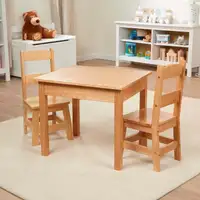 BNIB Melissa & Doug Wood Toddler Table & Chairs