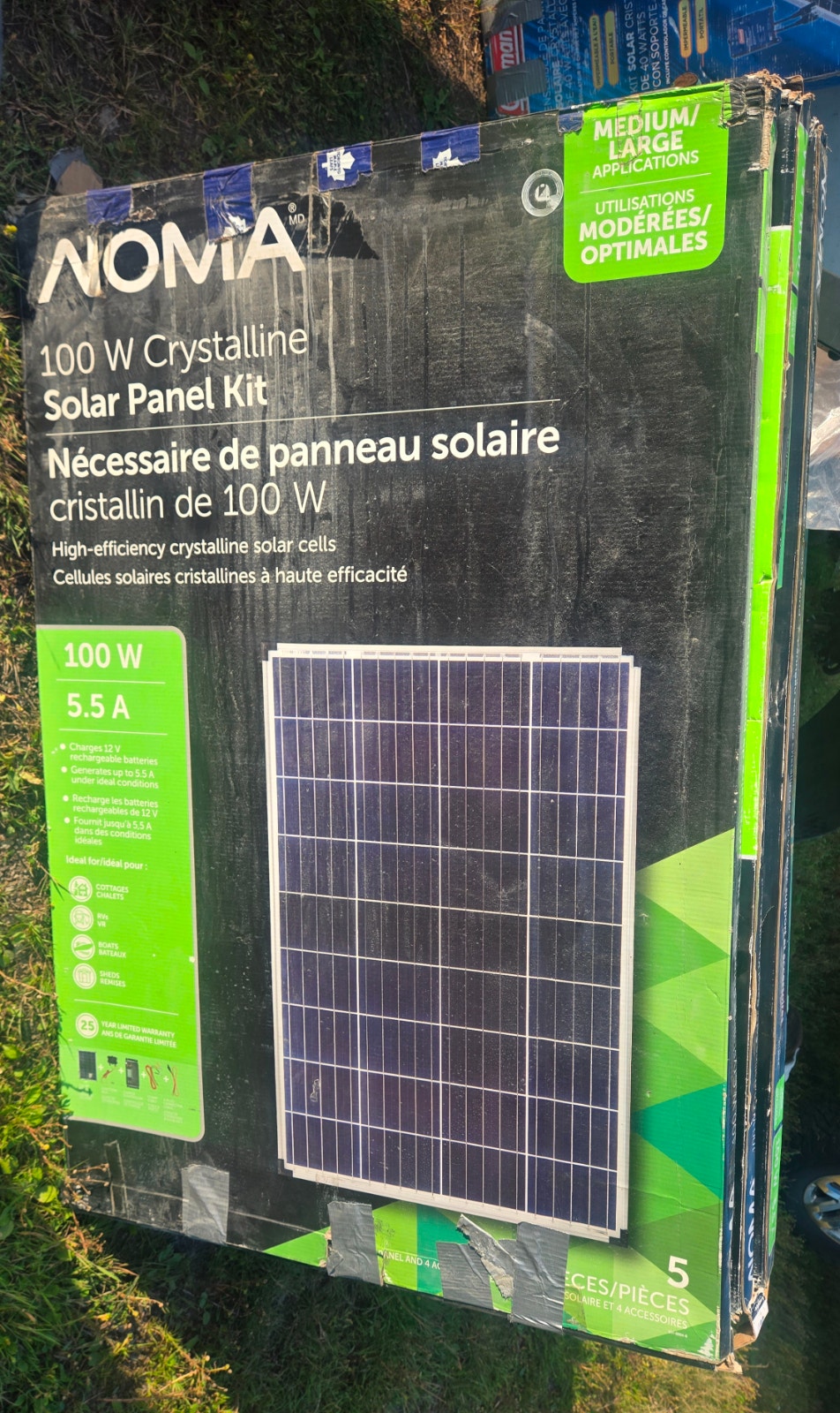 3 100w solar panels + charge controller & Hub | General Electronics ...