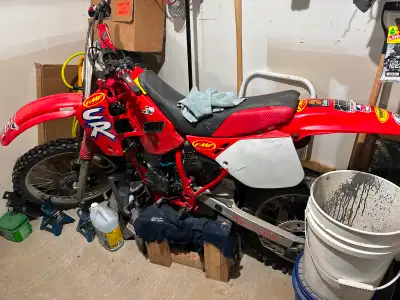 Frame has been painted. Complete engine rebuild, all new parts. Needs new ignition system to run. I...