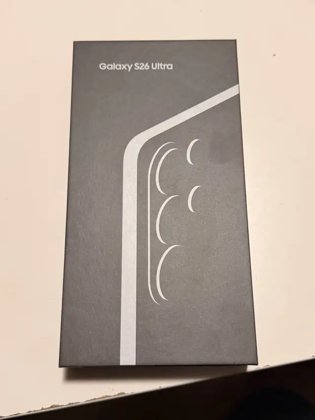 Samsung Galaxy S26Ultra 256Gb Brand New Sealed