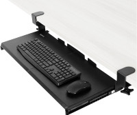 VIVO Large KB Tray Under Desk Pull Out w/Extra Sturdy Clamp