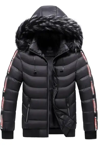 Men's Puffer Jacket! Size L, View more