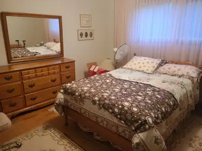 Solid Wood Bedroom Set, View more