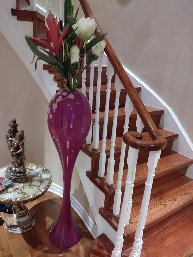 BEAUTIFUL, ELEGANT, DECOR BRASS, CRYSTAL ,VASES in Indoor Lighting & Fans in Mississauga / Peel Region - Image 10