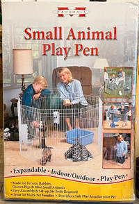 Small Animal Playpen  Rabbit / Chinchilla 18"W29"H