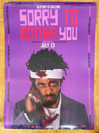 Sorry to Bother You Movie Poster