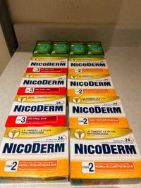 Quit Smoking Nicorette Gum and NicoDerm patches