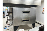 Double Stack Blodgett MG32 Chain Drive Pizza Ovens