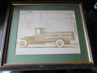 OLD FRAMED COKE PICTURES REDUCED 20.00, View more