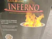 19" Black Flame Genie 