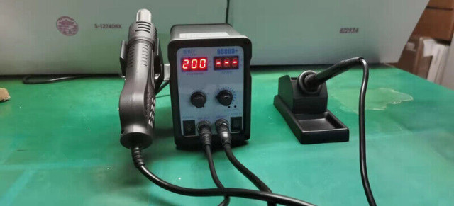 Soft wind LUXIANZI 8586D+   2 in 1 soldering station in General Electronics in Mississauga / Peel Region - Image 2