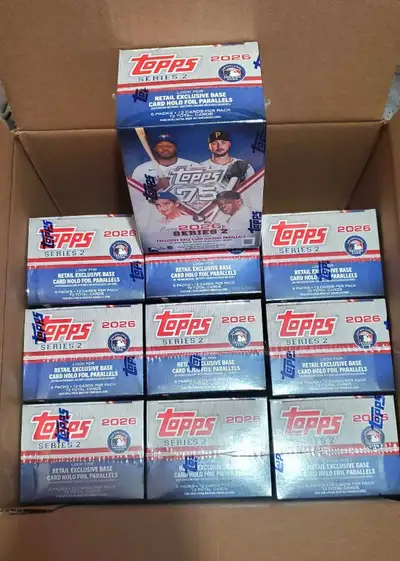 2026 Topps Series 2 Baseball Blaster Box, View more