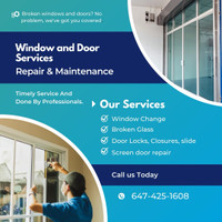 Glazing services 