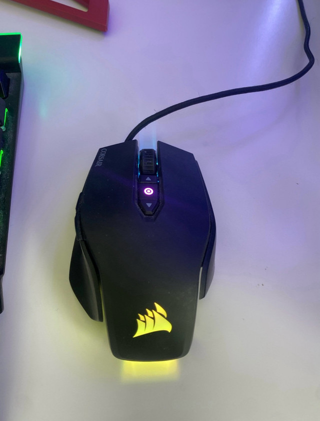 Corsair RGB Gaming Mouse M65 Pro in Mice, Keyboards & Webcams in Edmonton