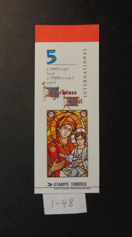 TIMBRES CANADA #1671a BK #204  (1-48) in Arts & Collectibles in Trois-Rivières - Image 2